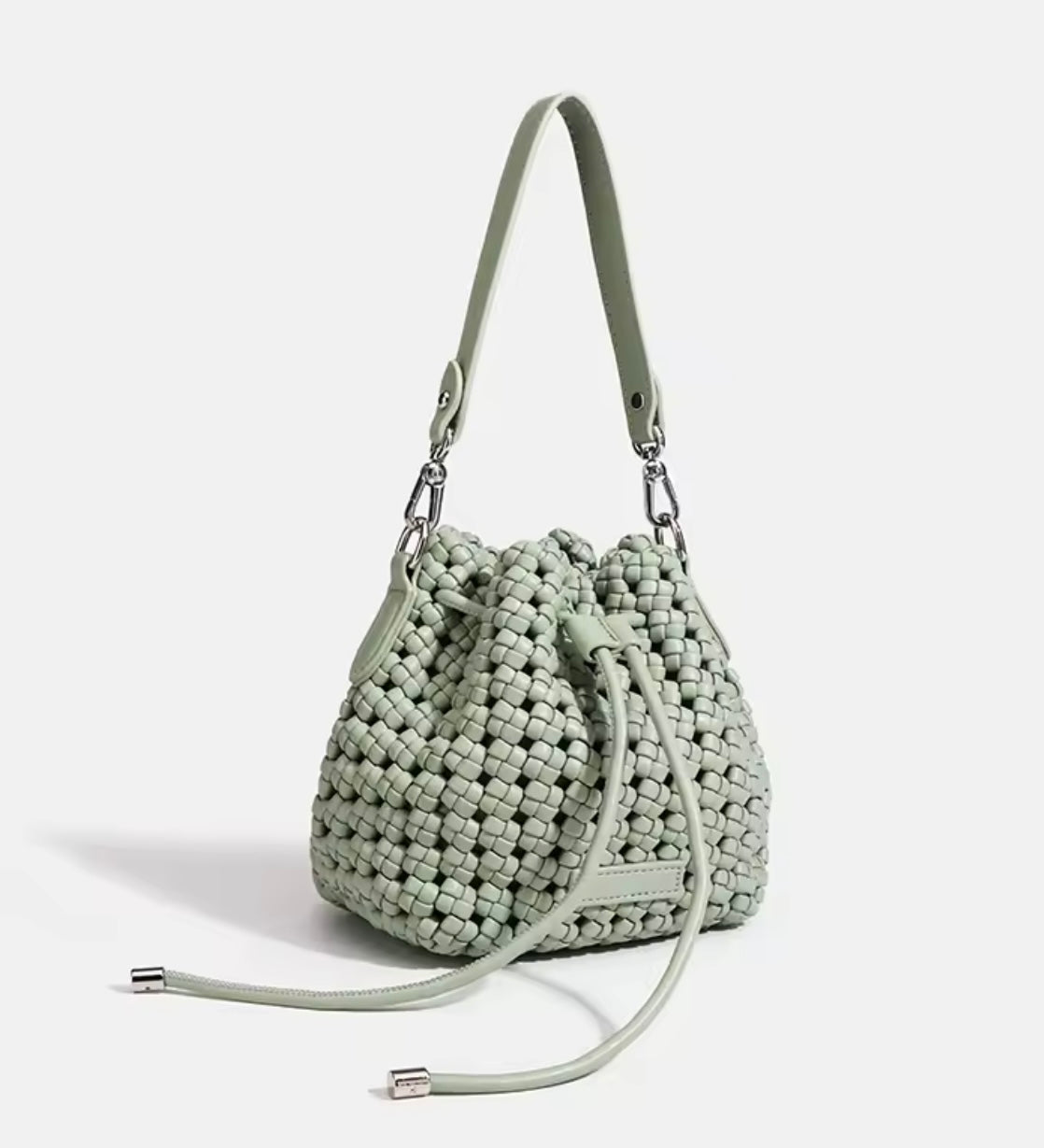 Bucket Bag Verde Travertino