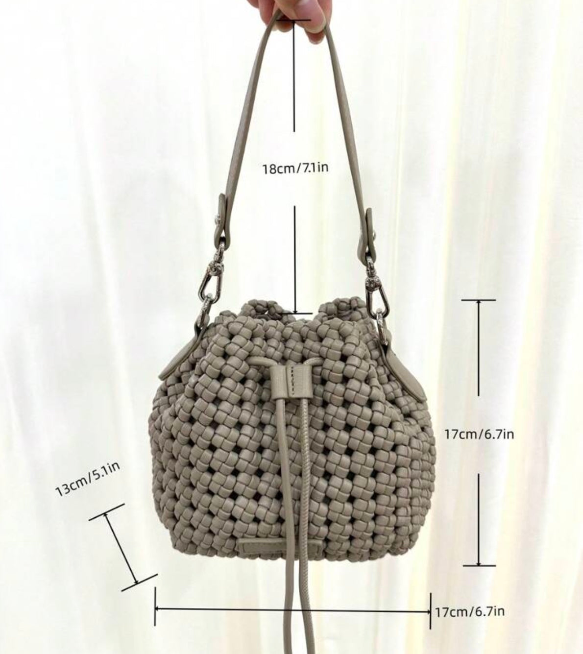 Bucket Bag Verde Militar